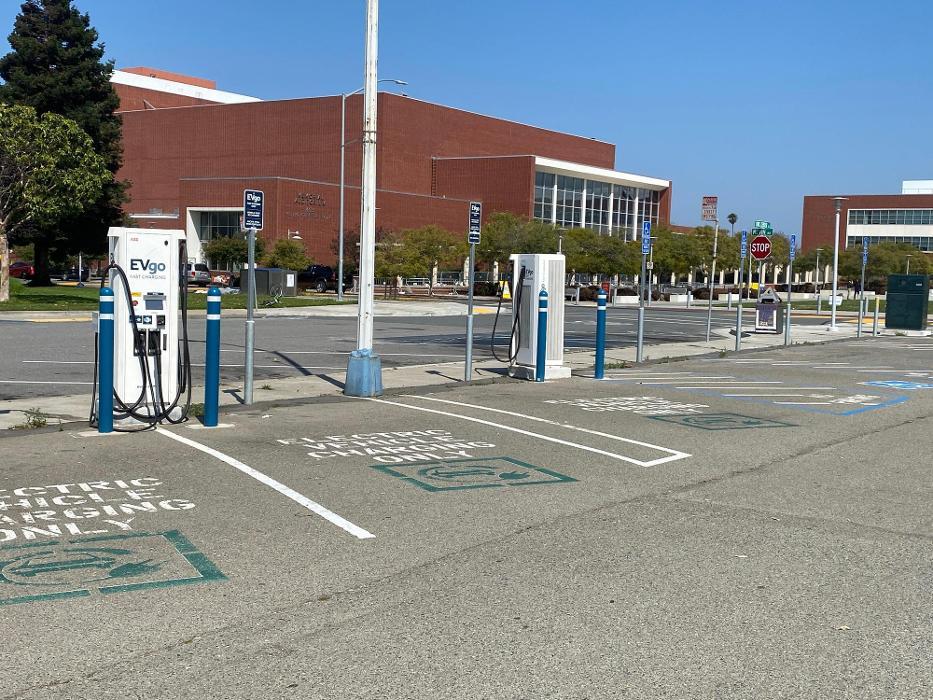 EVgo Car Charging Station