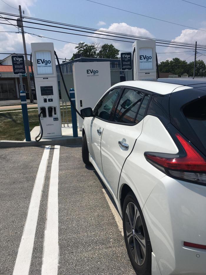 EVgo Car Charging Station