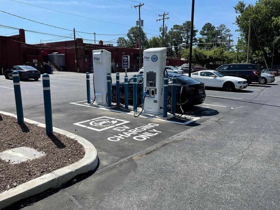 EVgo Car Charging Station