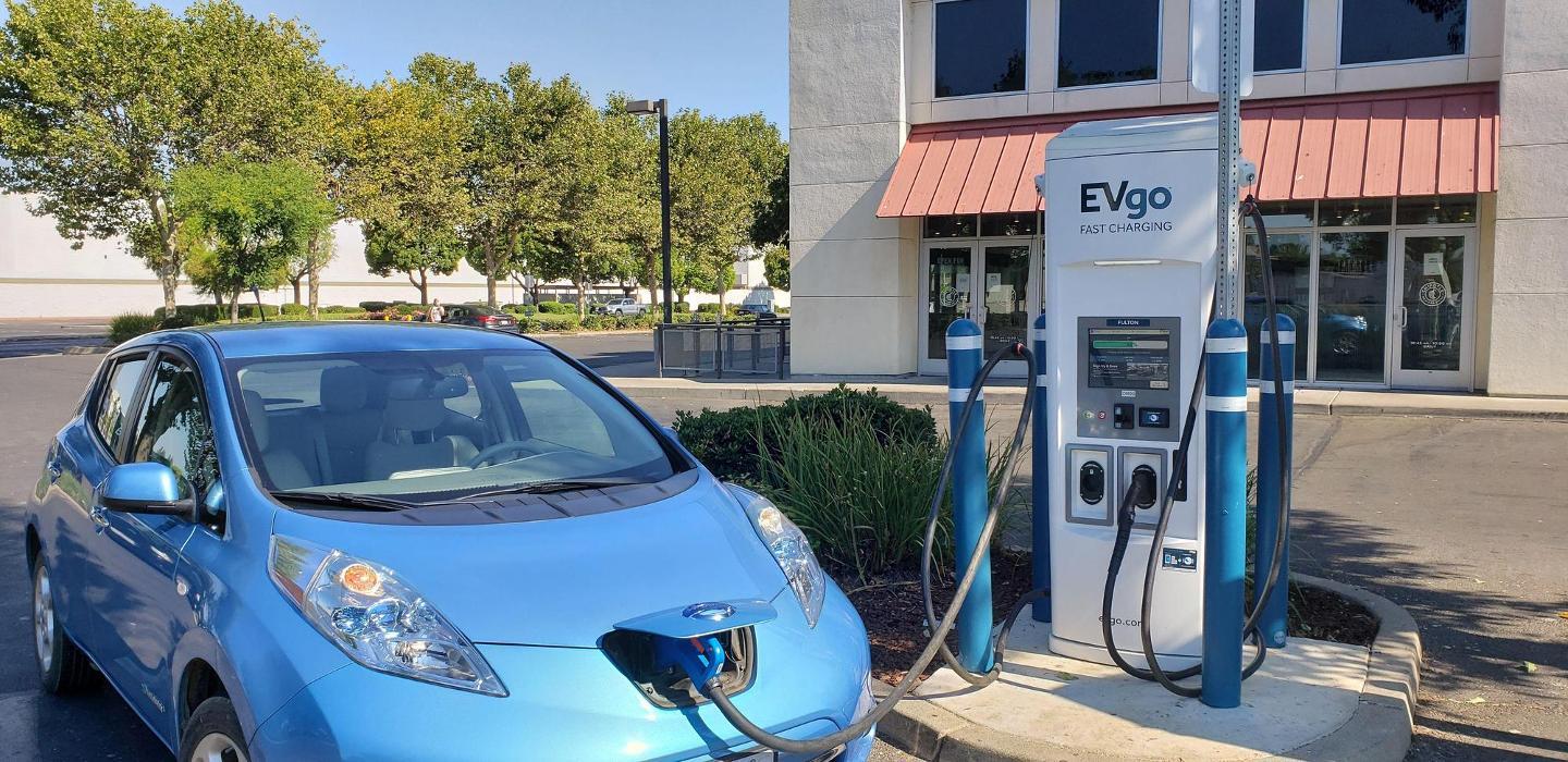 EVgo Car Charging Station