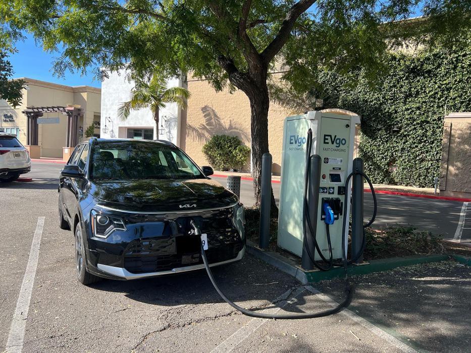 EVgo Car Charging Station