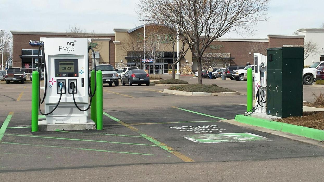 EVgo Car Charging Station