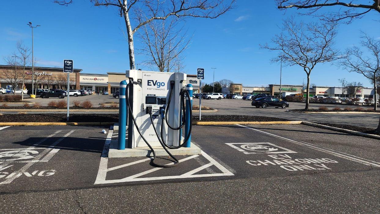 EVgo Car Charging Station