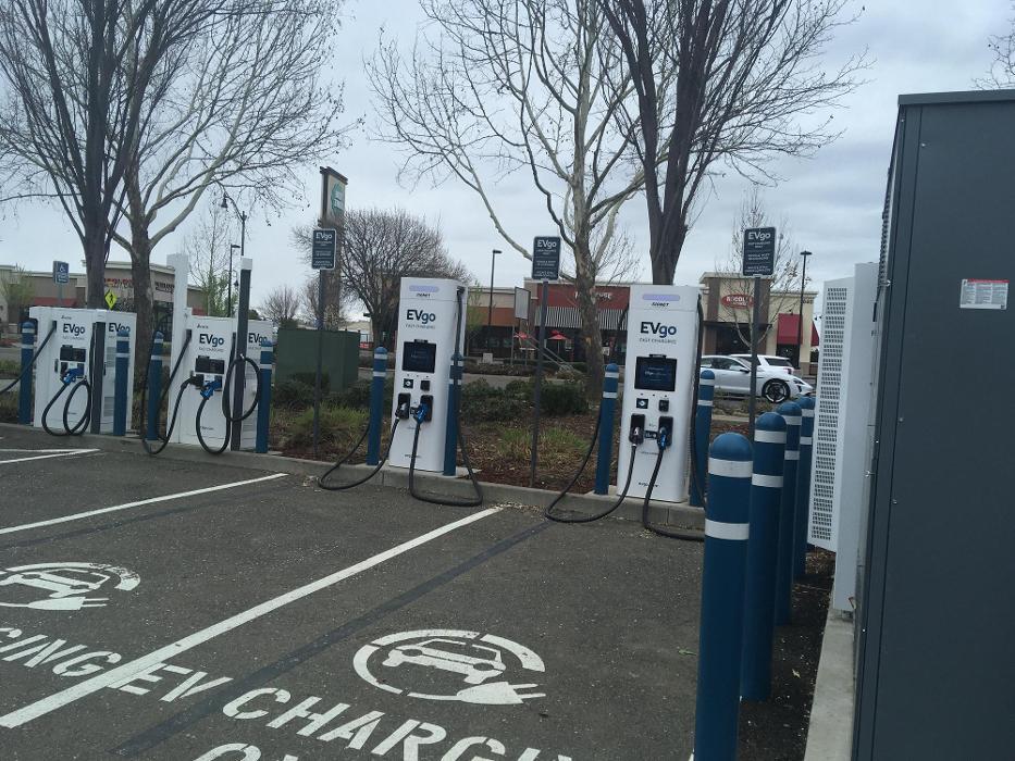 EVgo Car Charging Station