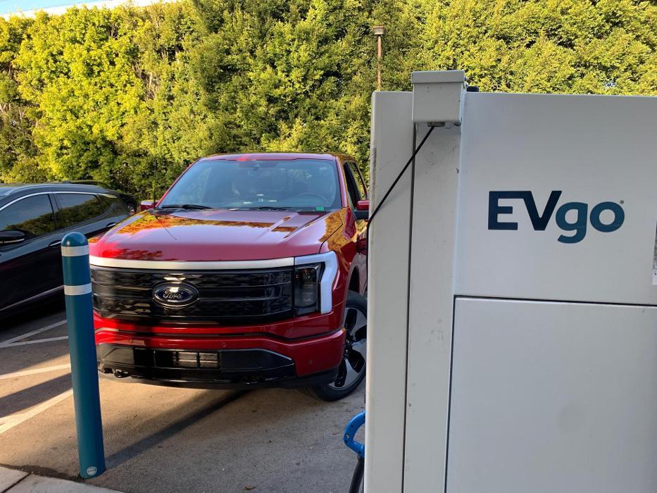 EVgo Car Charging Station