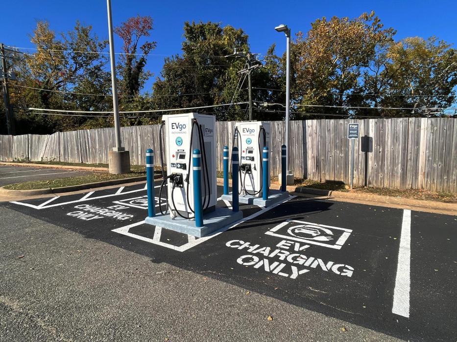 EVgo Car Charging Station