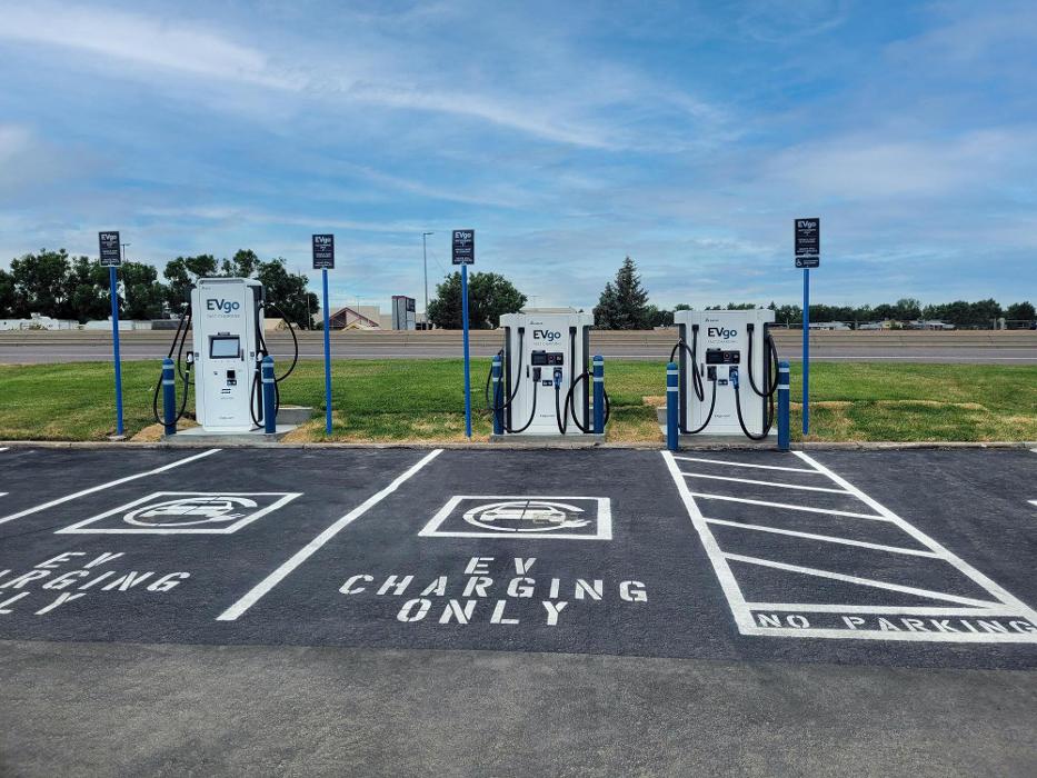 EVgo Car Charging Station