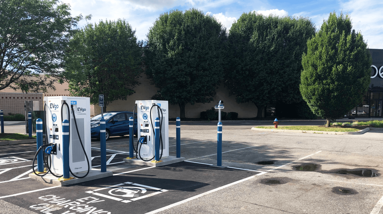 EVgo Car Charging Station