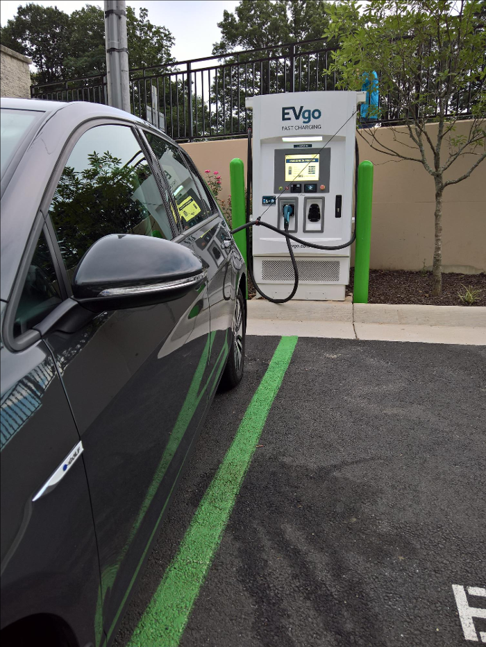 EVgo Car Charging Station