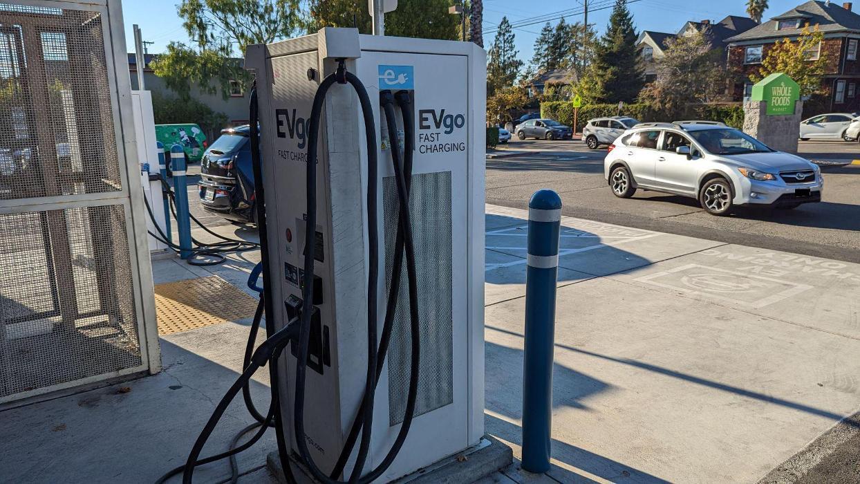 EVgo Car Charging Station