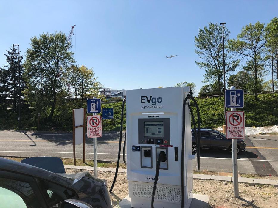 EVgo Car Charging Station