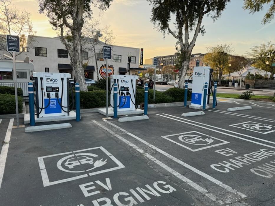 EVgo Car Charging Station