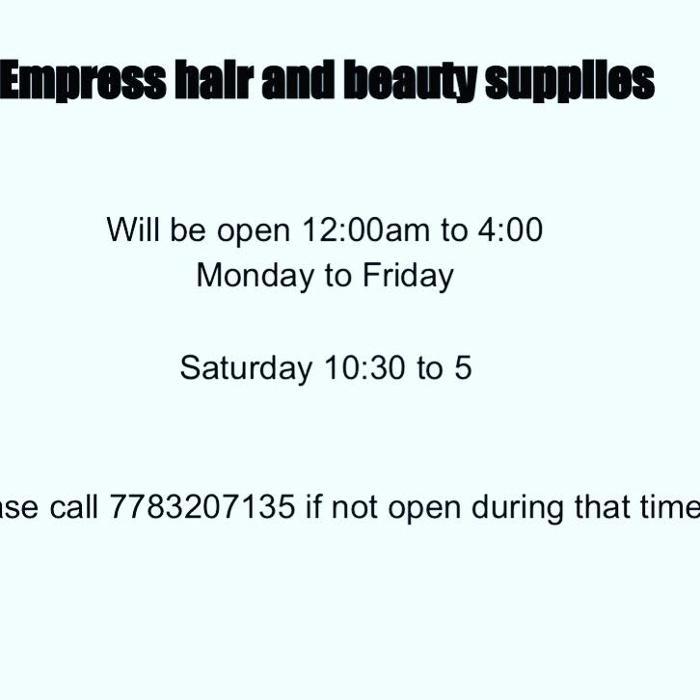 Empress Hair Salon & Beauty Supply