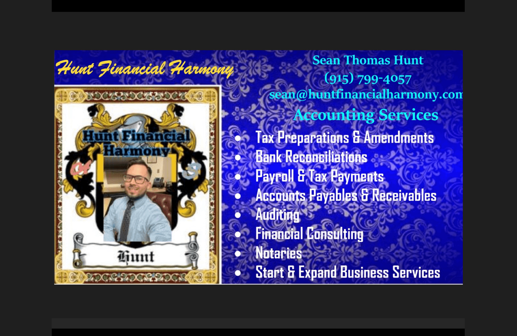 Hunt Financial Harmony