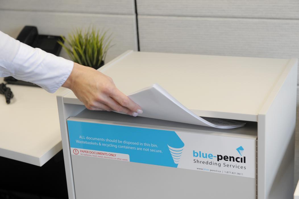 BLUE-PENCIL SHREDDING, STORAGE & SCANNING