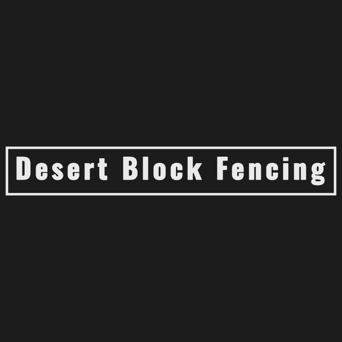 Desert Block Fencing